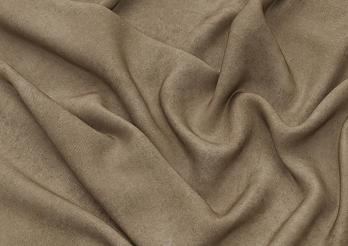 Faux Suede, Latte - Roman Blind - Image 4